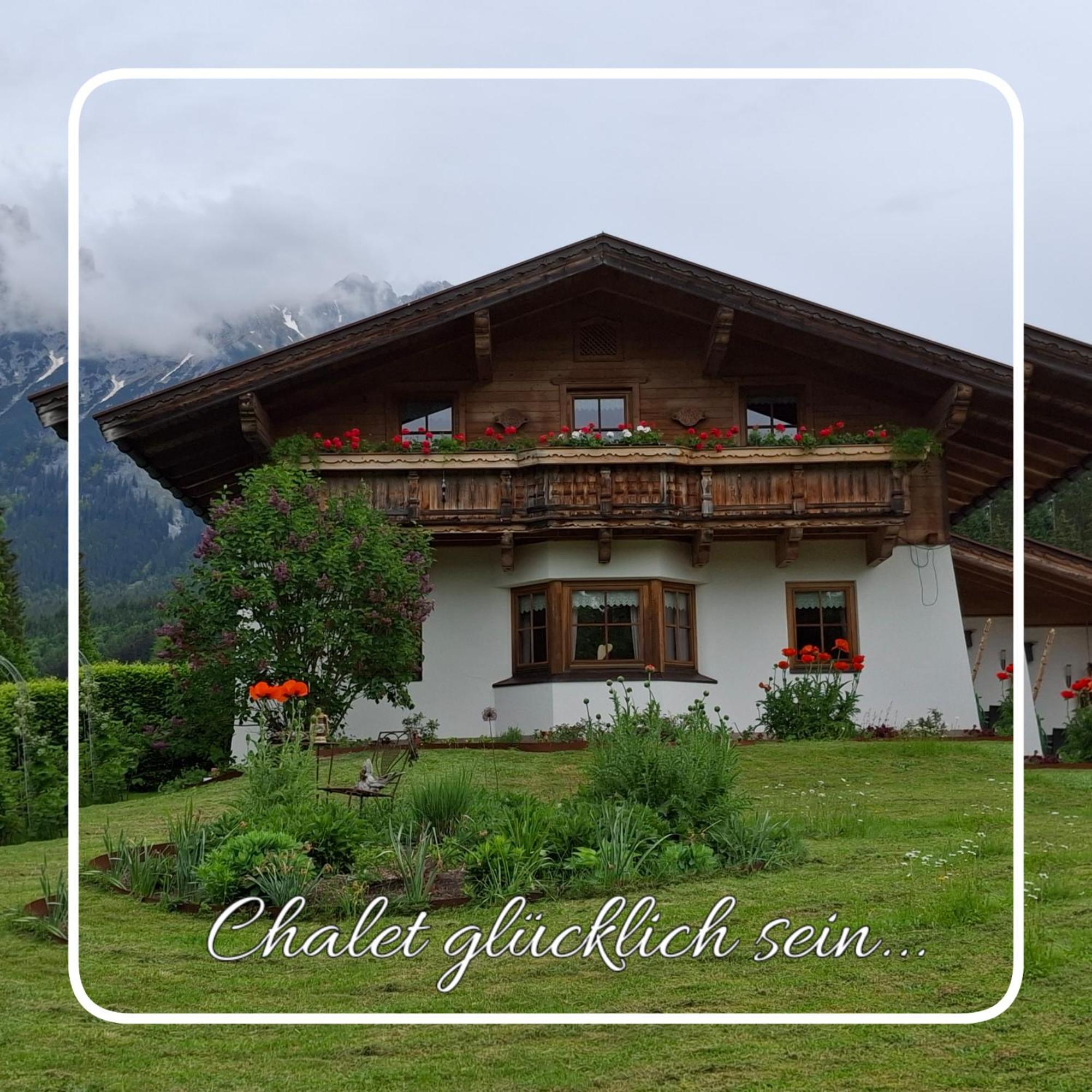 Chalet Gluecklich Sein... Ellmau Exteriér fotografie