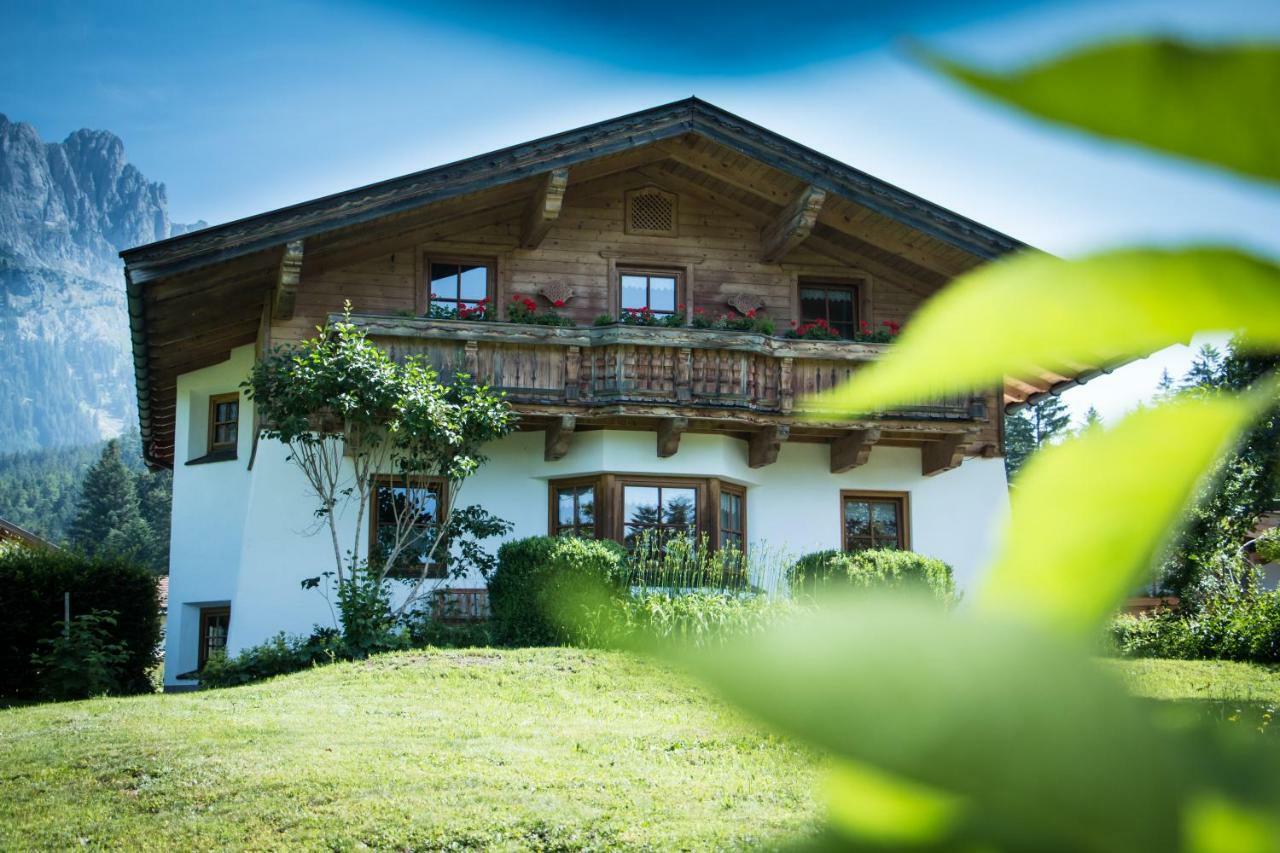 Chalet Gluecklich Sein... Ellmau Exteriér fotografie